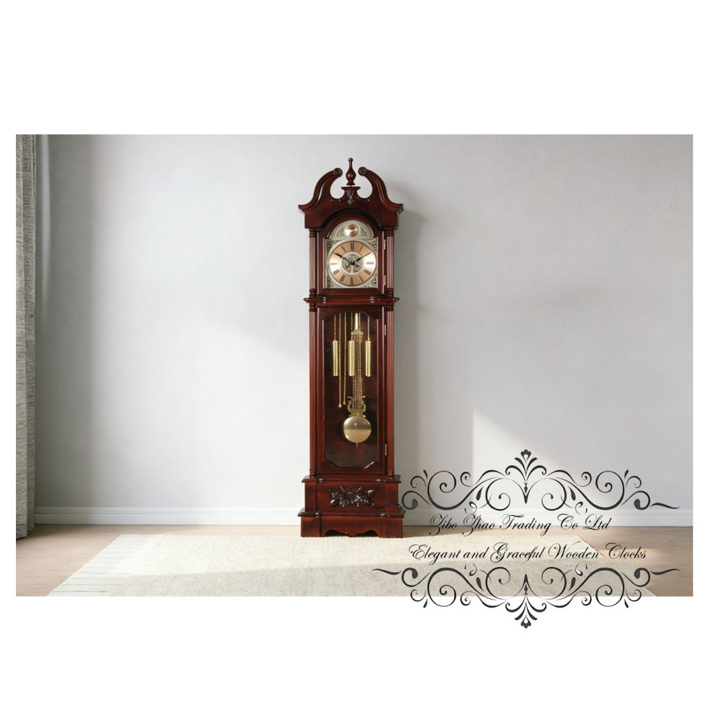 key wound Grandfather Clock No. 8606