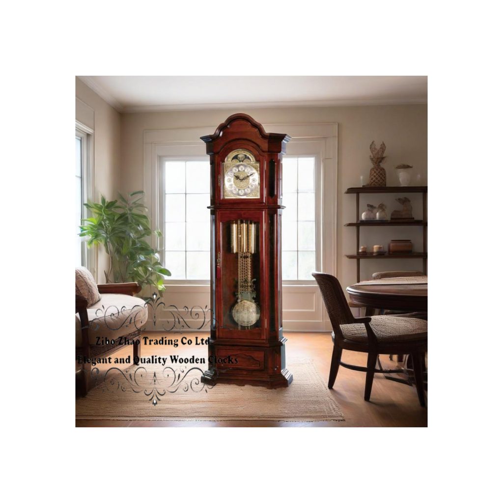 Antique grandfather clock No. 9823