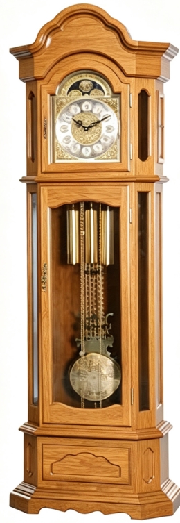 Antique grandfather clock No. 9823 - 图片 2