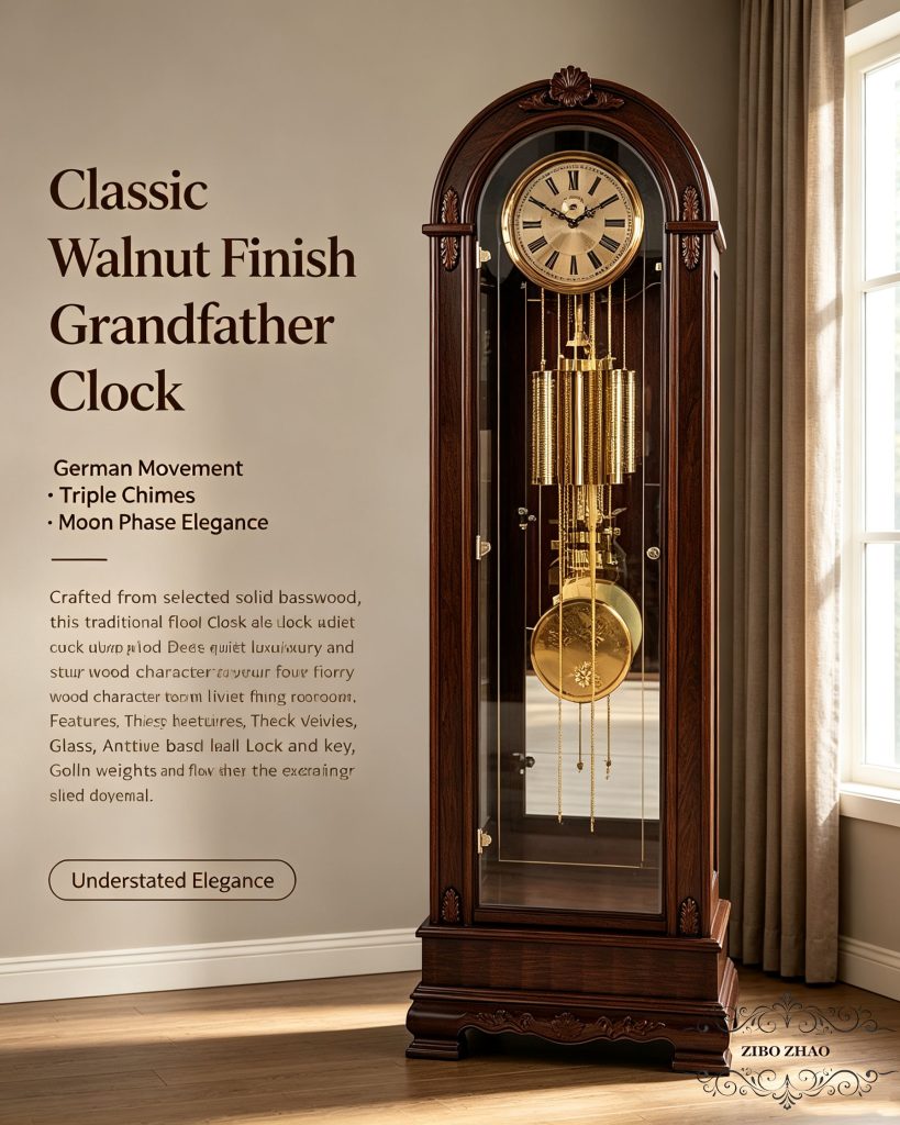 Mechanical Floor Clock No. 1306