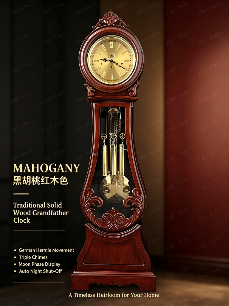 German Grandfather Clock No.1214-2