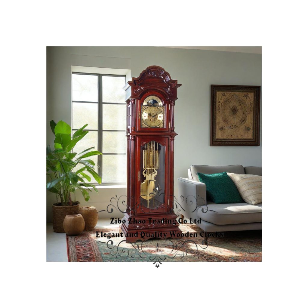 Wooden Floor Clock No.1009-3